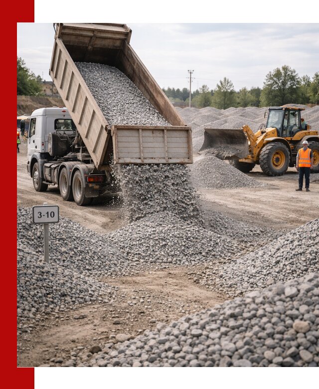 Гранитный щебень фракции 3–10: доставка и продажа в Малоярославце