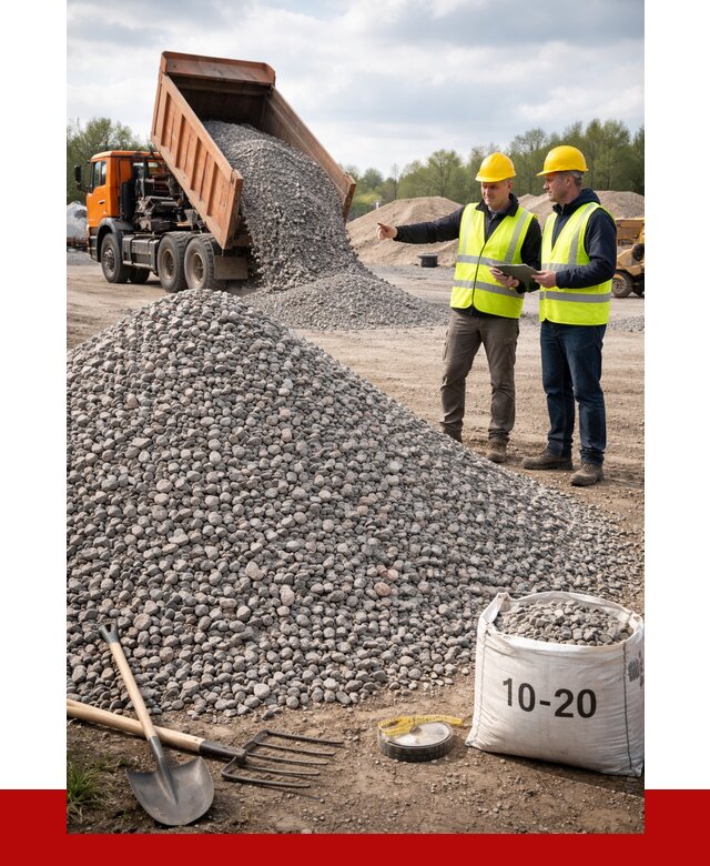 Гранитный щебень фракция 10-20 в Малоярославце от 4344 руб.|ПРОНЕРУДМлр