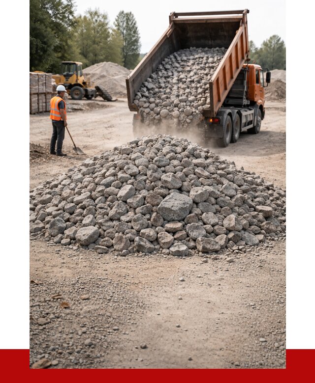 Гранитный щебень фракция 70-150 в Малоярославце от 1706 | ПРОНЕРУДМлр