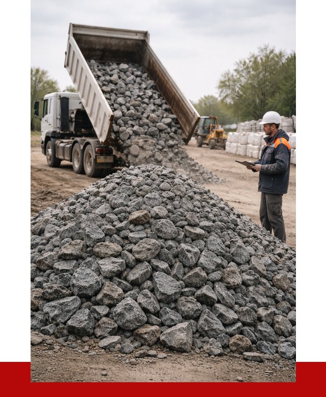 Гранитный щебень фракция 100-200 в Малоярославце от 4344 р. ПРОНЕРУДМлр