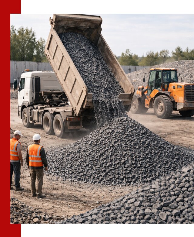 Доставка и продажа щебня габбро-диабаза в Малоярославце