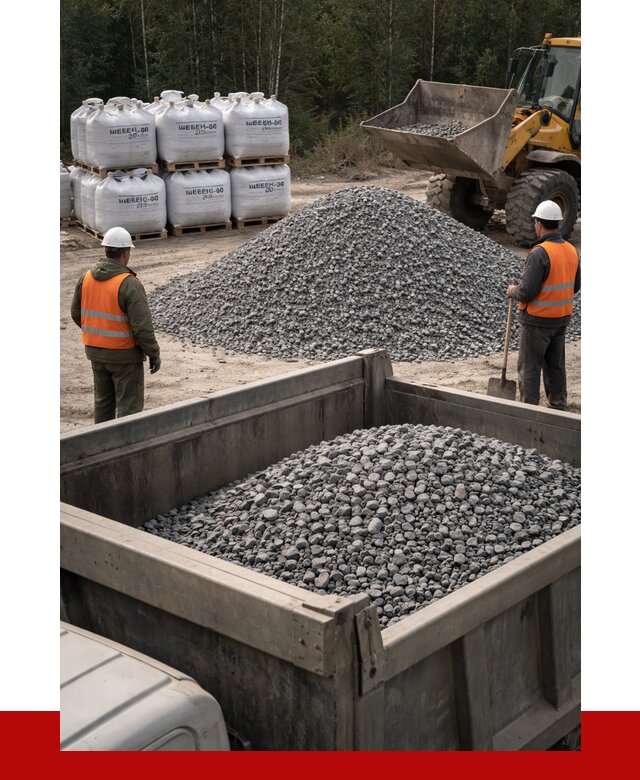 Щебень габбро диабаз 20-40 в Малоярославце от 3516 руб. | ПРОНЕРУДМлр