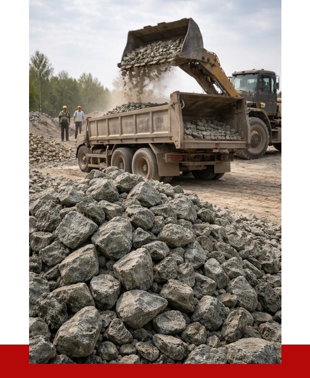 Щебень габбро диабаз фракция 70-150 в Малоярославце от 2896 р.|ПРОНЕРУДМлр