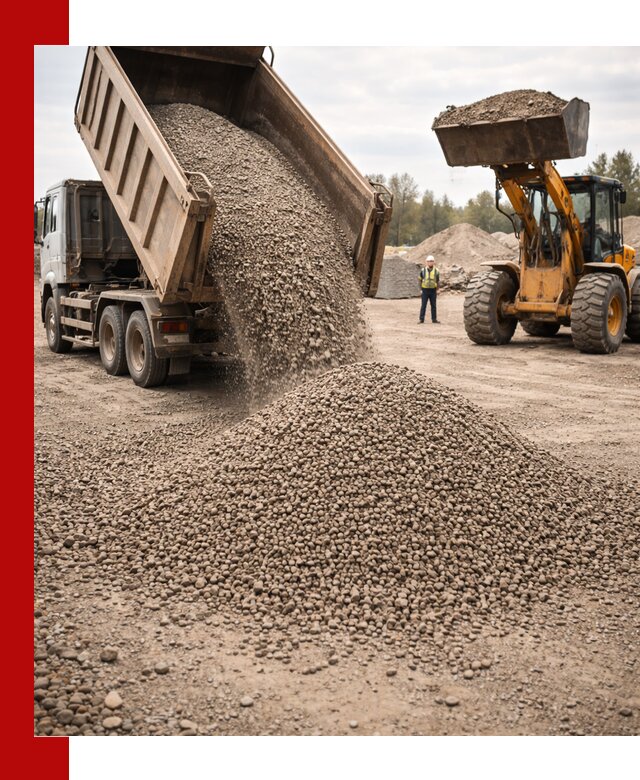 Гравийный щебень фракция 3–10 с доставкой в Малоярославце