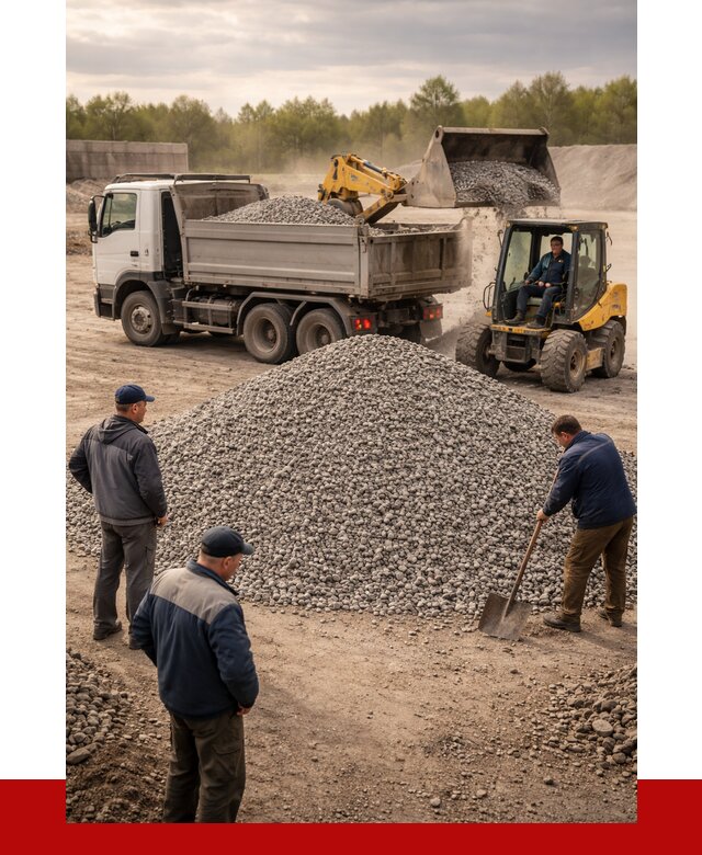 Гравийный щебень фракция 5-20 в Малоярославце от 2482 р. ПРОНЕРУДМлр