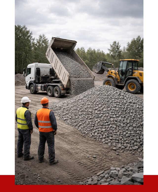 Гравийный щебень фракция 40-70 в Малоярославце от 9825р | ПРОНЕРУДМлр