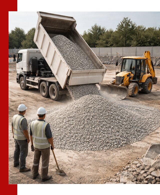 Купить известняковый щебень фракции 5–10 мм с доставкой в Малоярославце