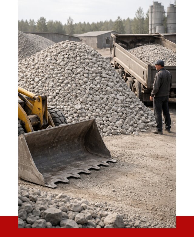 Известняковый щебень фракция 40-70 в Малоярославце от 4344 р. | ПРОНЕРУДМлр