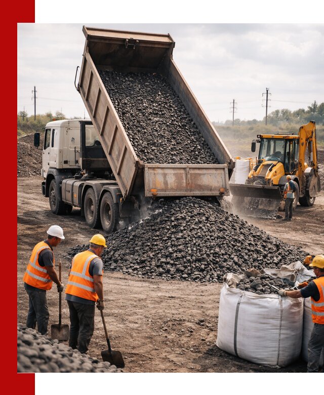 Шлаковый щебень фракция 40-70 с доставкой в Малоярославце