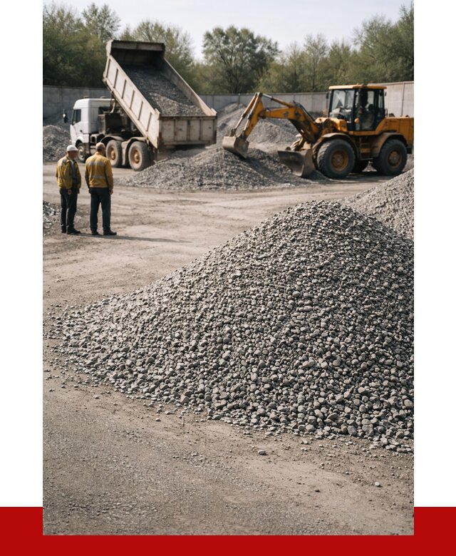 Вторичный щебень фр. 5-20 в Малоярославце от 1655 р. - ПРОНЕРУДМлр