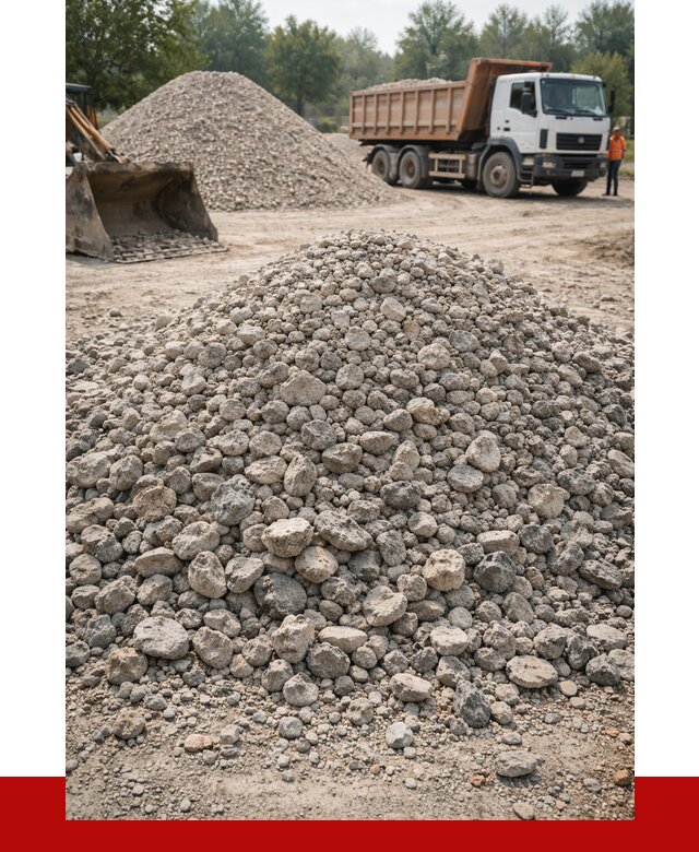 Вторичный щебень фракция 20-40 в Малоярославце от 2275 р ПРОНЕРУДМлр