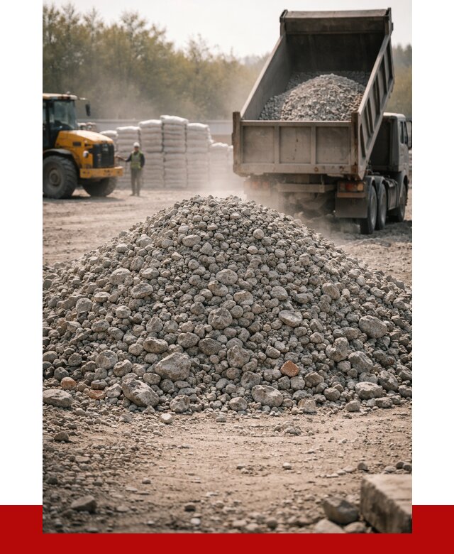 Вторичный щебень фракция 70-150 в Малоярославце от 1448 р. | ПРОНЕРУДМлр