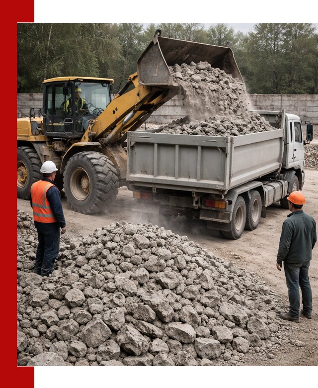 Вторичный щебень фракция 70–150 в Малоярославце с доставкой