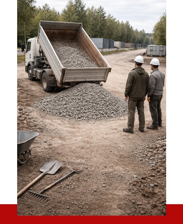 Бетонный щебень фракция 5-20 в Малоярославце от 3309 р., ПРОНЕРУДМлр