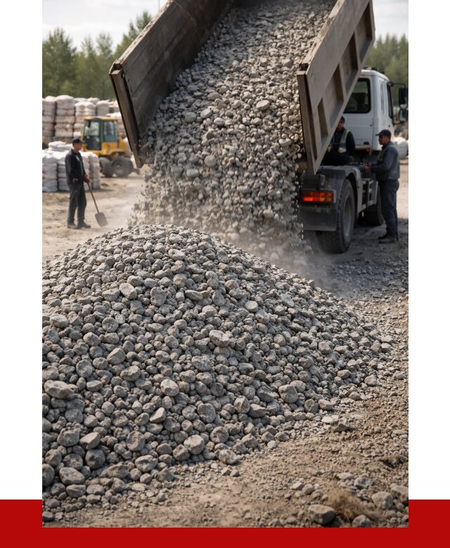 Бетонный щебень фракция 40-70 в Малоярославце от 1862 р. ПРОНЕРУДМлр