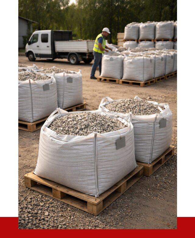 Щебень в мешках с доставкой в Малоярославце от 4344 р. | ПРОНЕРУДМлр