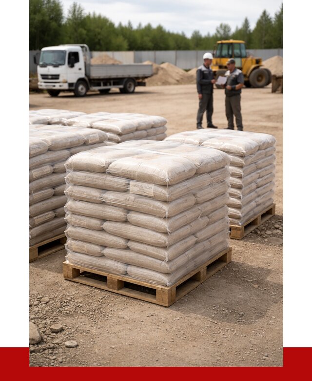 Карьерный песок в мешках в Малоярославце от 1241 р. - ПРОНЕРУДМлр