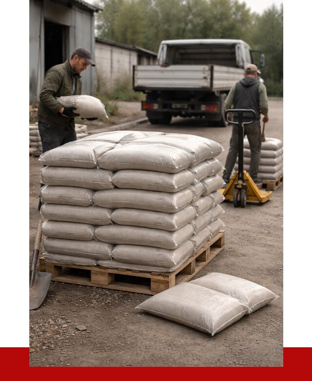 Речной песок в мешках в Малоярославце от 4344 р. | ПРОНЕРУДМлр