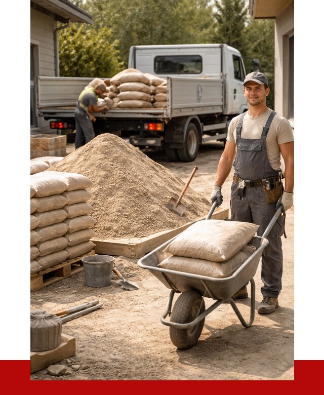 Купить песок для стяжки в Малоярославце, доставка от 2275 р.ПРОНЕРУДМлр