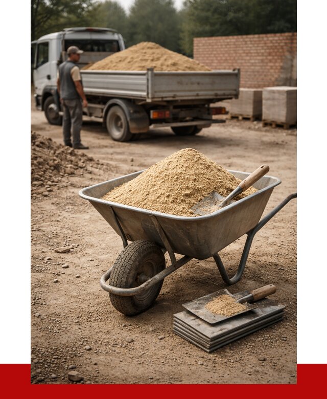 Песок для кладки в Малоярославце с доставкой от 2275 р. | ПРОНЕРУДМлр