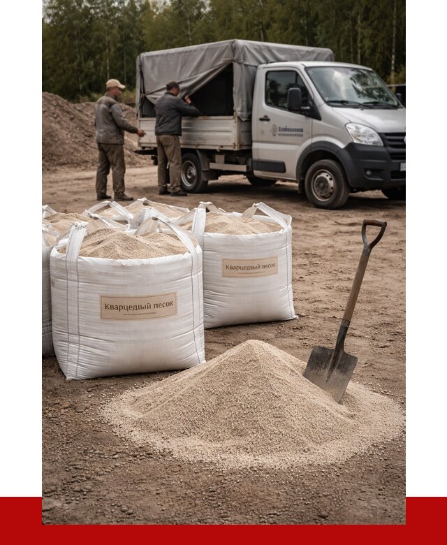 Кварцевый песок для пескоструя в Малоярославце от 4654 р. | ПРОНЕРУДМлр