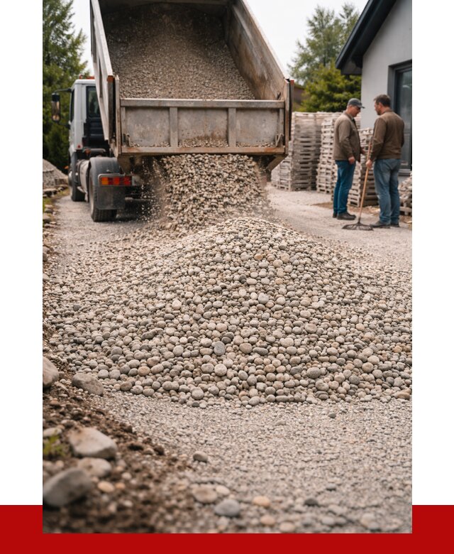 Галька речная в Малоярославце от 2792 р. с доставкой, ПРОНЕРУДМлр