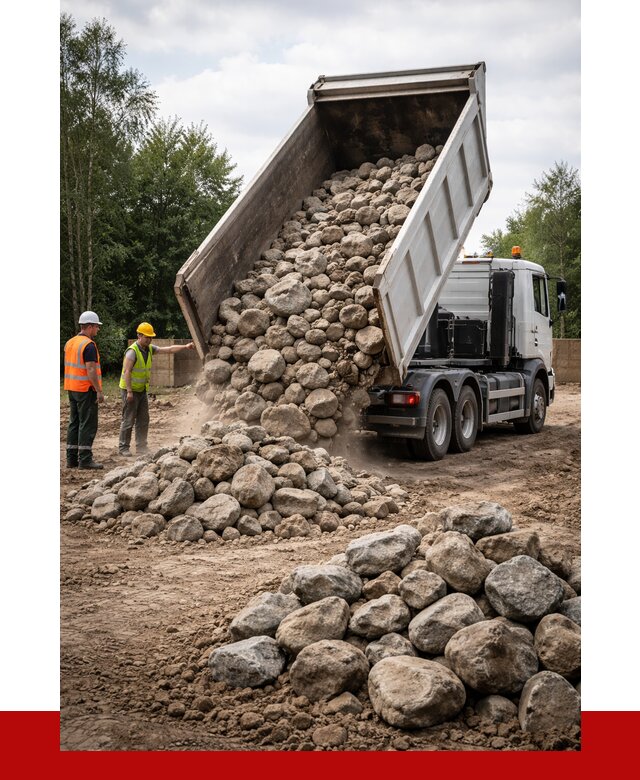 Купить булыжник в Малоярославце с доставкой от 4654 р. за куб | ПРОНЕРУДМлр