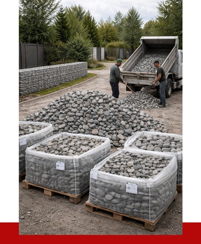 Камень для габионов в Малоярославце от 4344 р. за куб | ПРОНЕРУДМлр