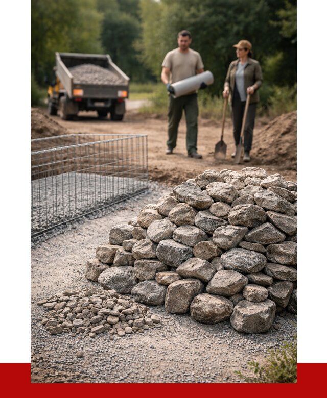 Камень для габионов фракция 100-200 в Малоярославце от 4964 р. | ПРОНЕРУДМлр