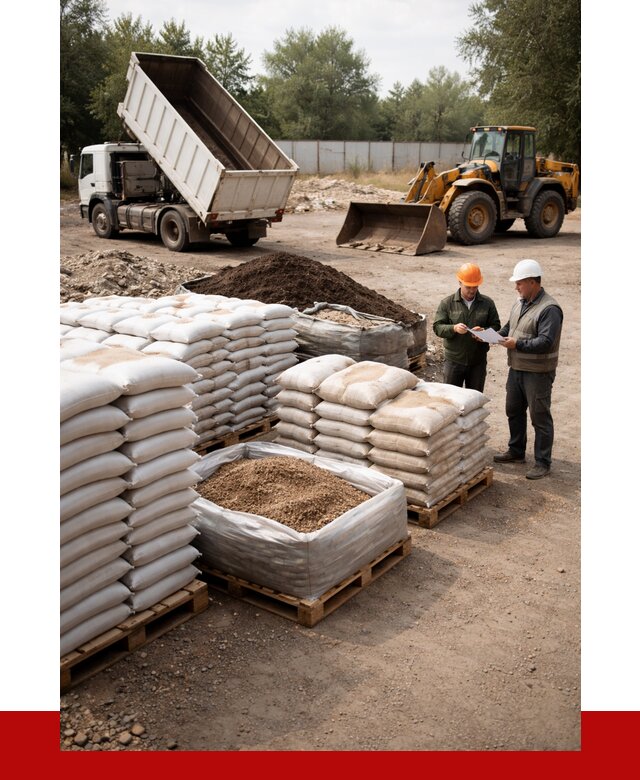 Купить ПГС с доставкой в Малоярославце от 4654 р. за куб | ПРОНЕРУДМлр