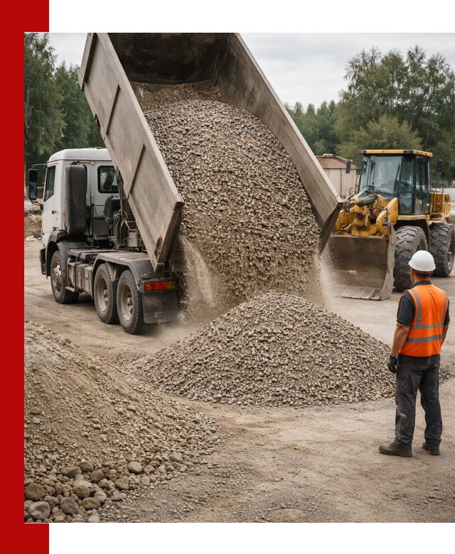 Доставка щпс в Малоярославце — щебеночно-песчаная смесь под заборы и дорожки