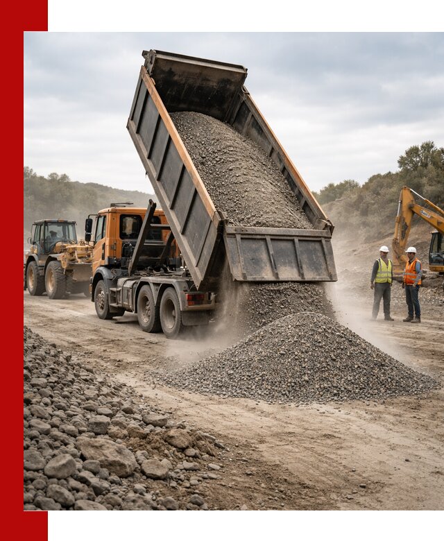 Щебёночно-песчаная смесь ЩПС С1 с доставкой в Малоярославце