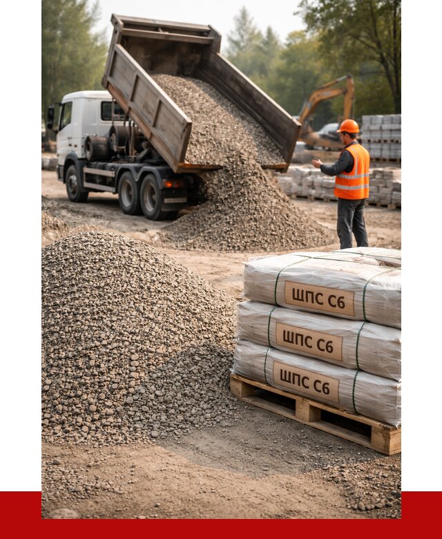 ЩПС С6 в Малоярославце с доставкой от 2275 р. за куб | ПРОНЕРУДМлр