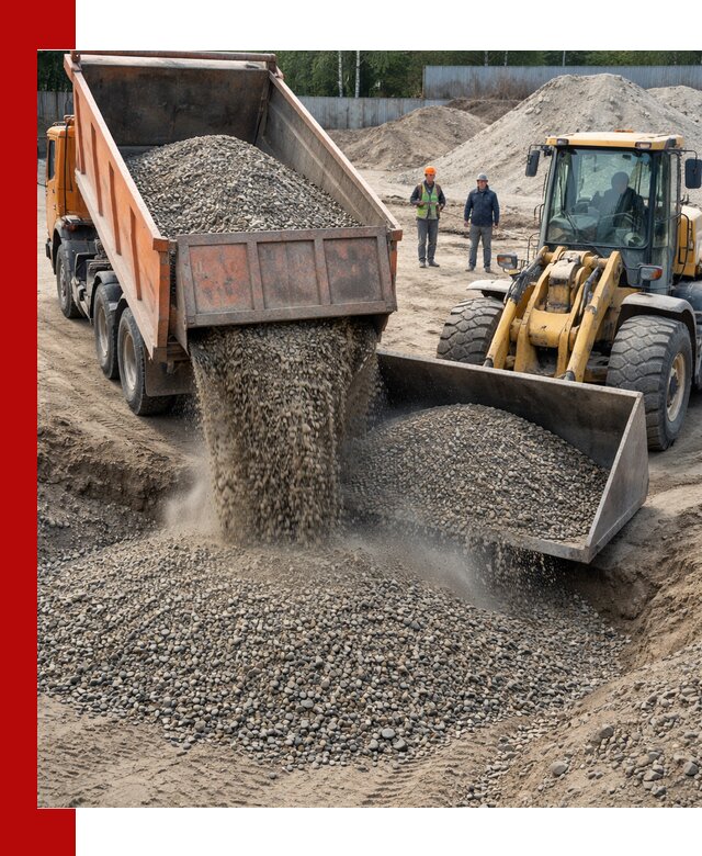 Доставка щпс С9 самосвалами по выгодным тарифам в Малоярославце