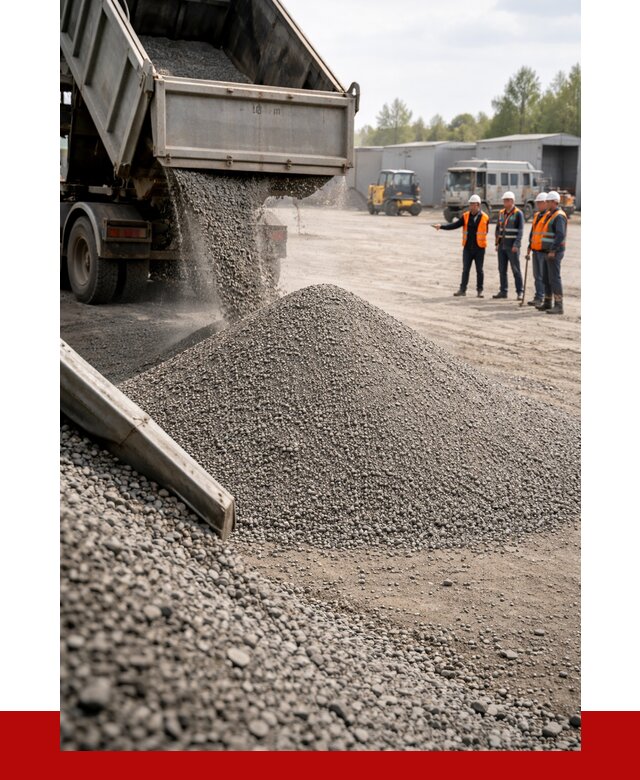 Гравийный отсев 0-5 в Малоярославце от 1241 р. с доставкой | ПРОНЕРУДМлр