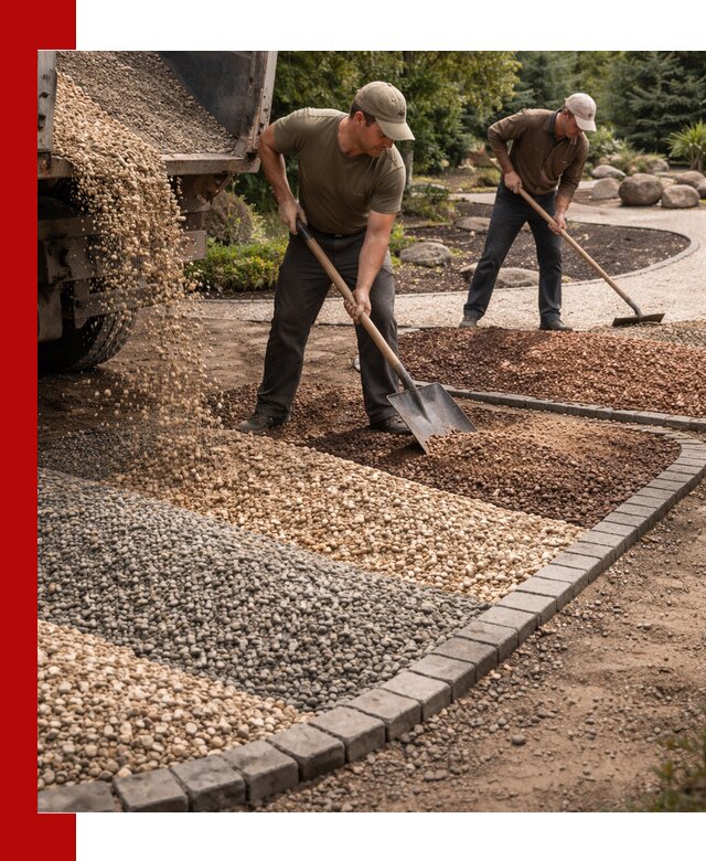 Декоративная крошка для ландшафта в Малоярославце — продажа и доставка