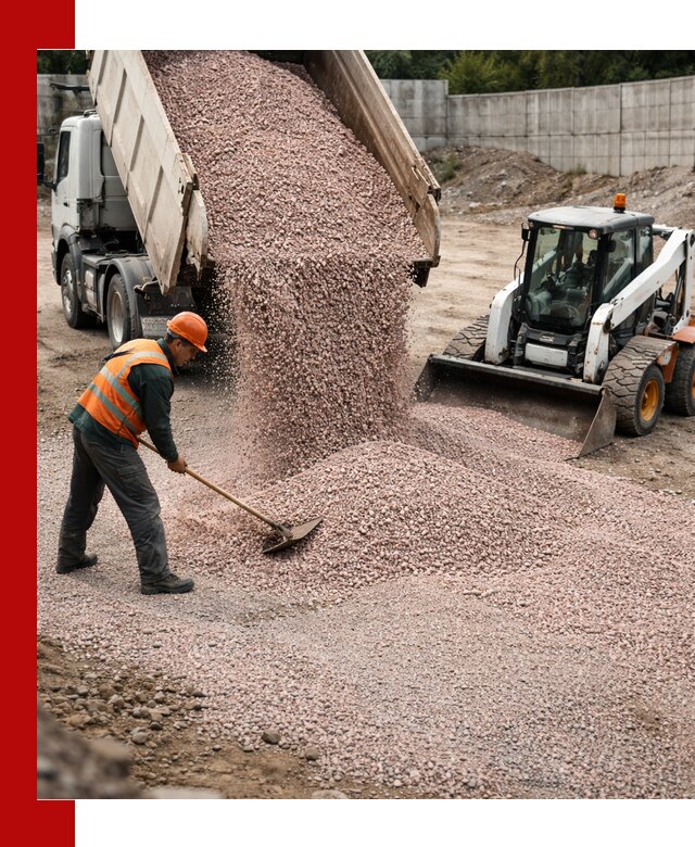 Крошка розовый гранит с доставкой в Малоярославце от производителя