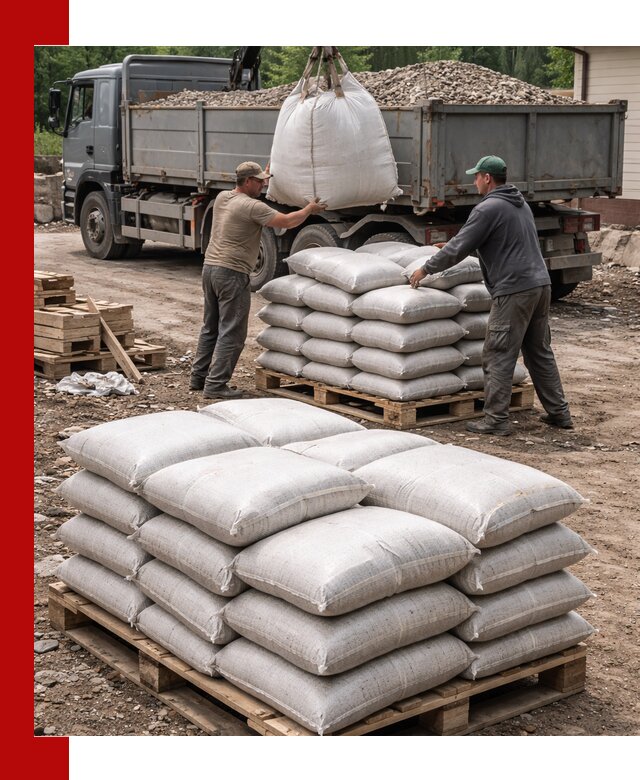 Керамзит в мешках с доставкой в Малоярославце от компании-поставщика