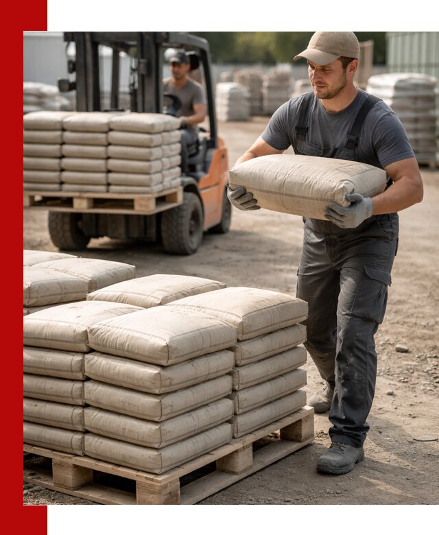 Доставка цемента в мешках оптом и в розницу в Малоярославце