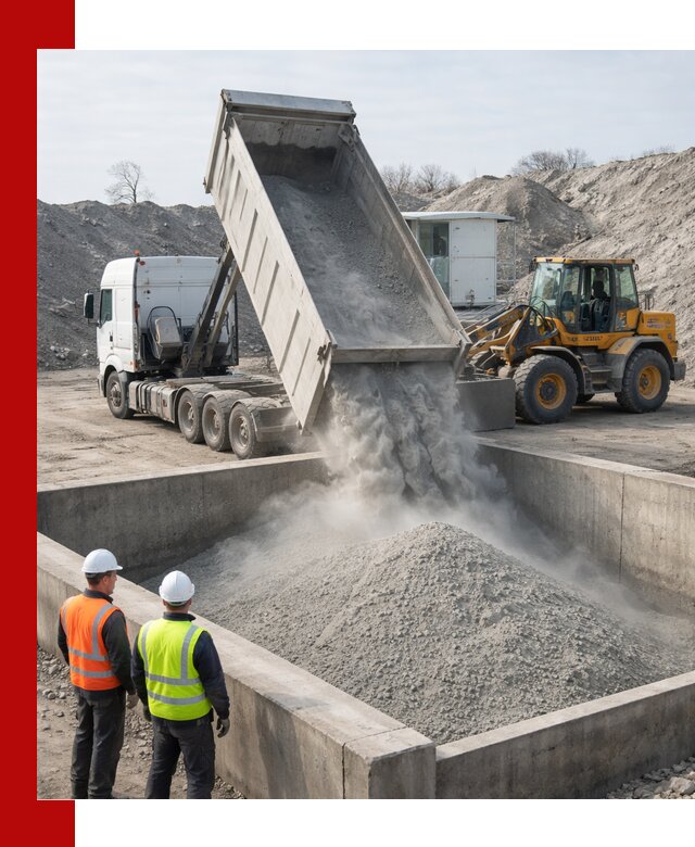 Доставка цемента навалом в Малоярославце крупными партиями