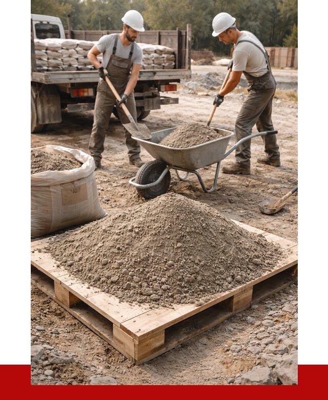 Цементно песчаная смесь М100 в Малоярославце от 5378 р. за куб | ПРОНЕРУДМлр