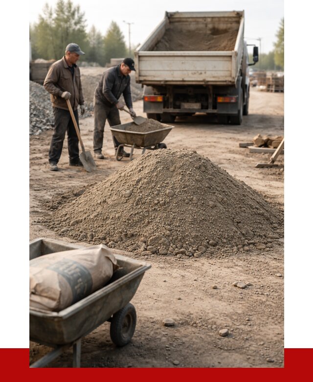 Цементно-песчаная смесь М150 в Малоярославце от 4861 р. | ПРОНЕРУДМлр