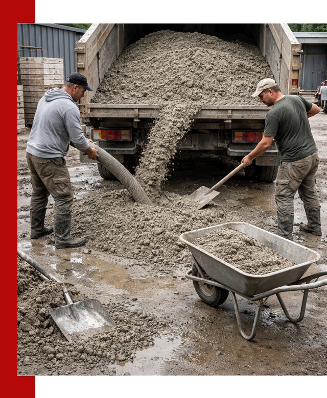 Цементно-песчаная смесь М150 доставка в Малоярославце