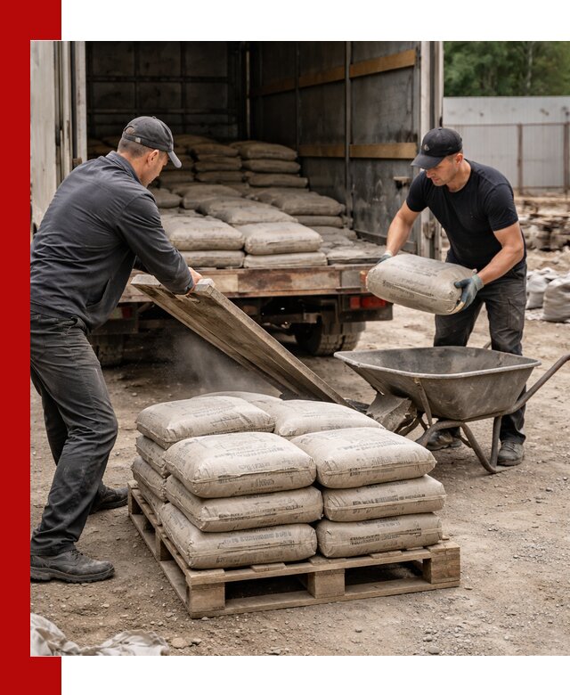 Пескобетон М300 с доставкой в Малоярославце по выгодной цене