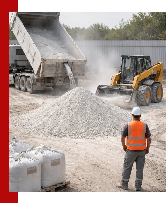 Доставка и продажа известняковой муки в Малоярославце