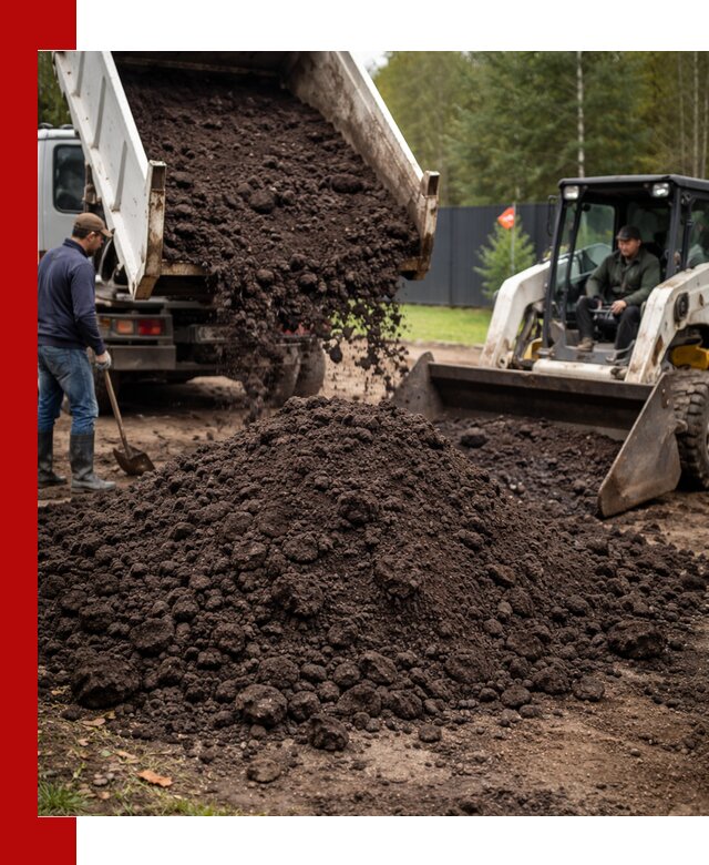 Плодородный грунт с доставкой в Малоярославце для садов и огородов