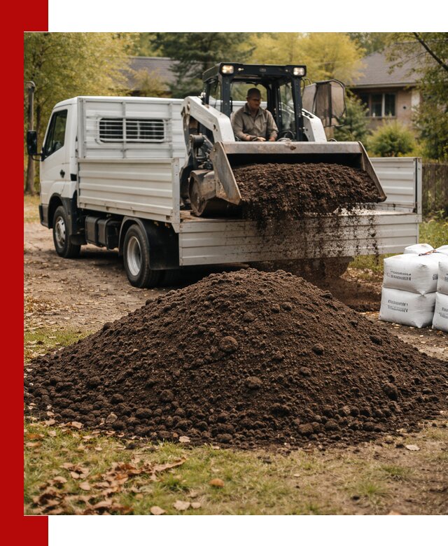 Доставка садовой земли в больших объёмах в Малоярославце