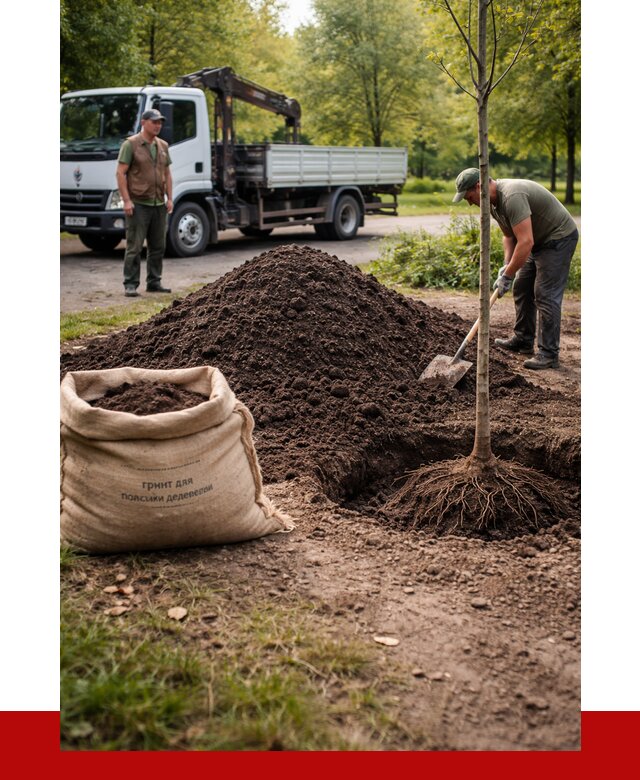 Грунт для посадки деревьев в Малоярославце от 1241 р. | ПРОНЕРУДМлр