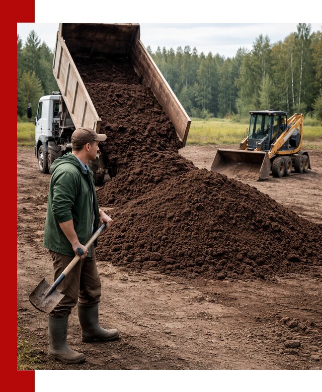 Купить верховой торф с доставкой в Малоярославце для садоводства и растений