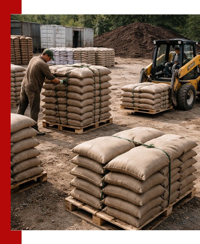 Доставка торфа в мешках по выгодным ценам в Малоярославце